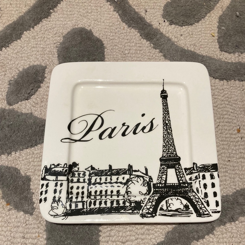 Cute Paris plate